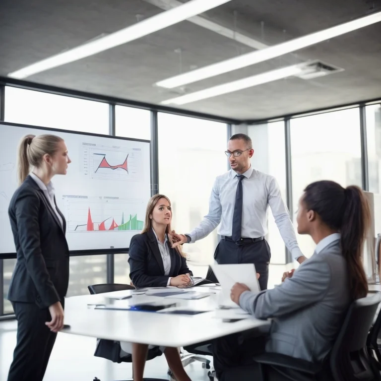 مناقشة استراتيجية تطوير القيادة